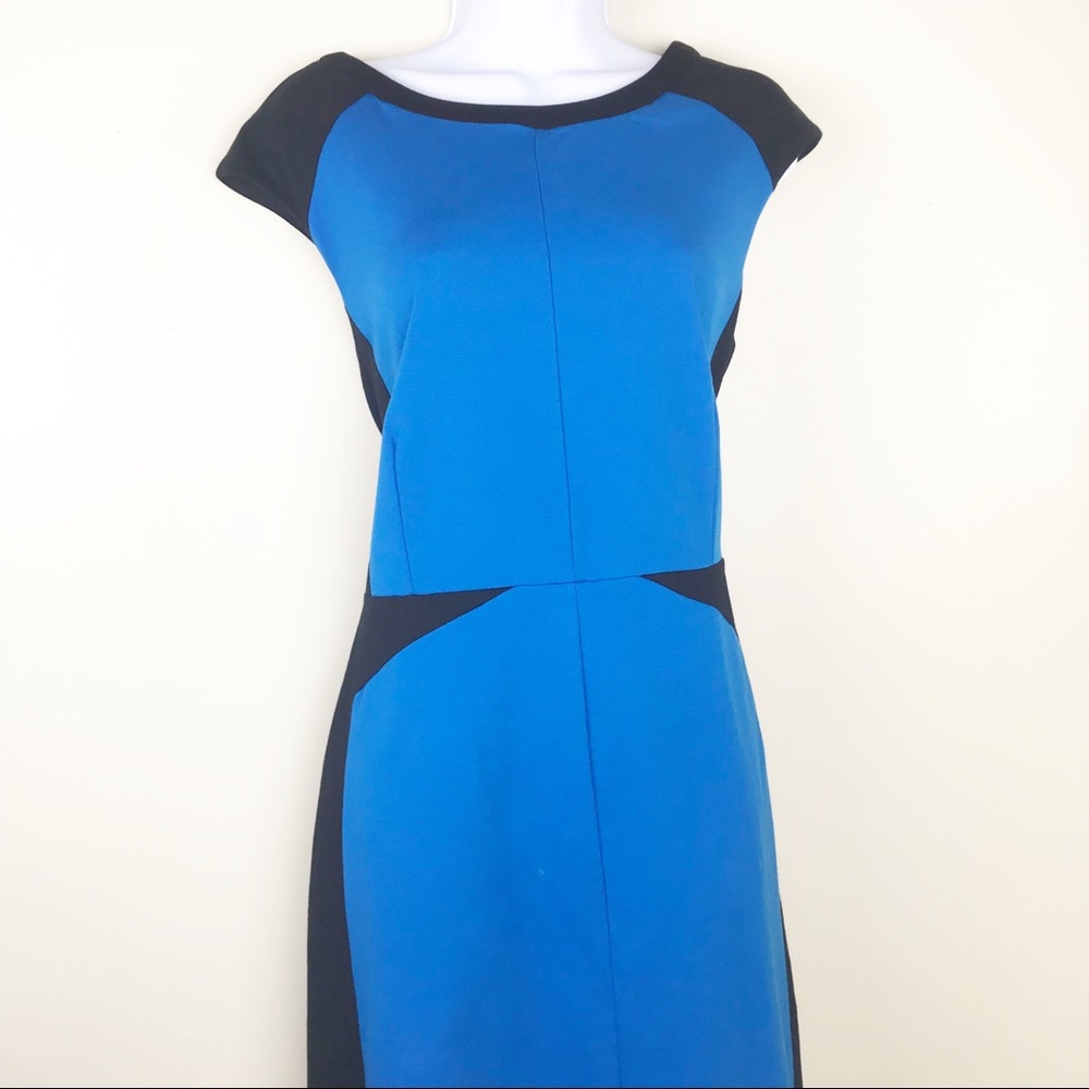 🌼NEW🌼ALLEN B BLUE AND BLACK DRESS